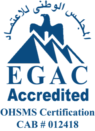 EGAC accreditation mark — Occupational health & safety (OHSMS)